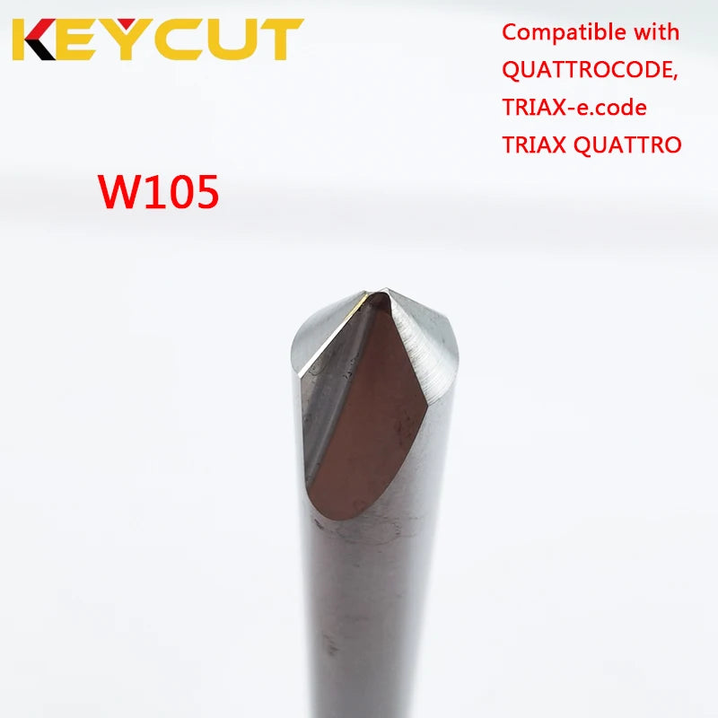 TRIAX PRO Cutter W105 TRIAX-E.CODE Cutter W105 QUATTROCODE Cutter W105 Aftermarket Fits ABUS CISA KABA Key Blanks