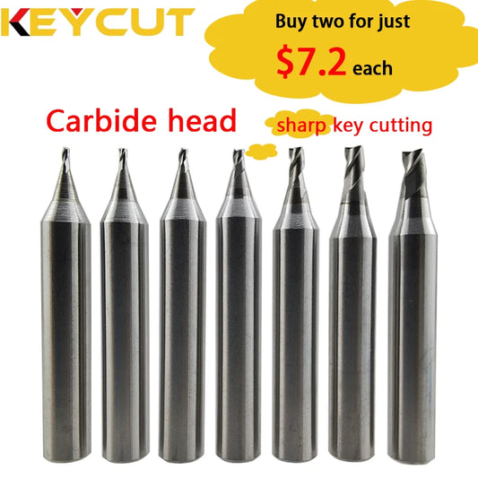 Key Milling Cutter 1.0mm 1.5mm 2.0mm 2.5mm 3.0mm for WENXING DEFU SILCA MATRIX Manual Key Duplictor Machine