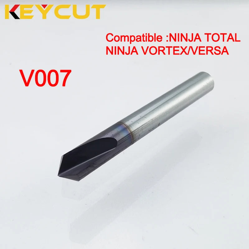 Keyline Cutter V007 100° Milling Cutter Fits KEYLINE NINJA TOTAL Keyline Vortex KEYLINE Versa Key Machine Aftermarket