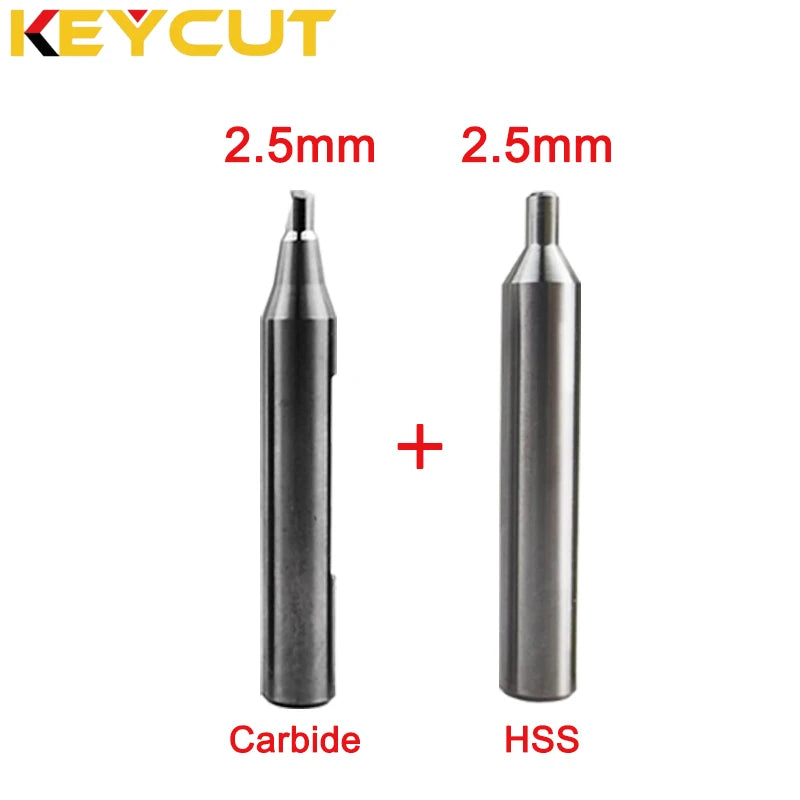 Wear Resistant Milling Cutter 0.9-3.0mm for Wenxing DEFU Manual Vertical Key Machine Locksmith Tools