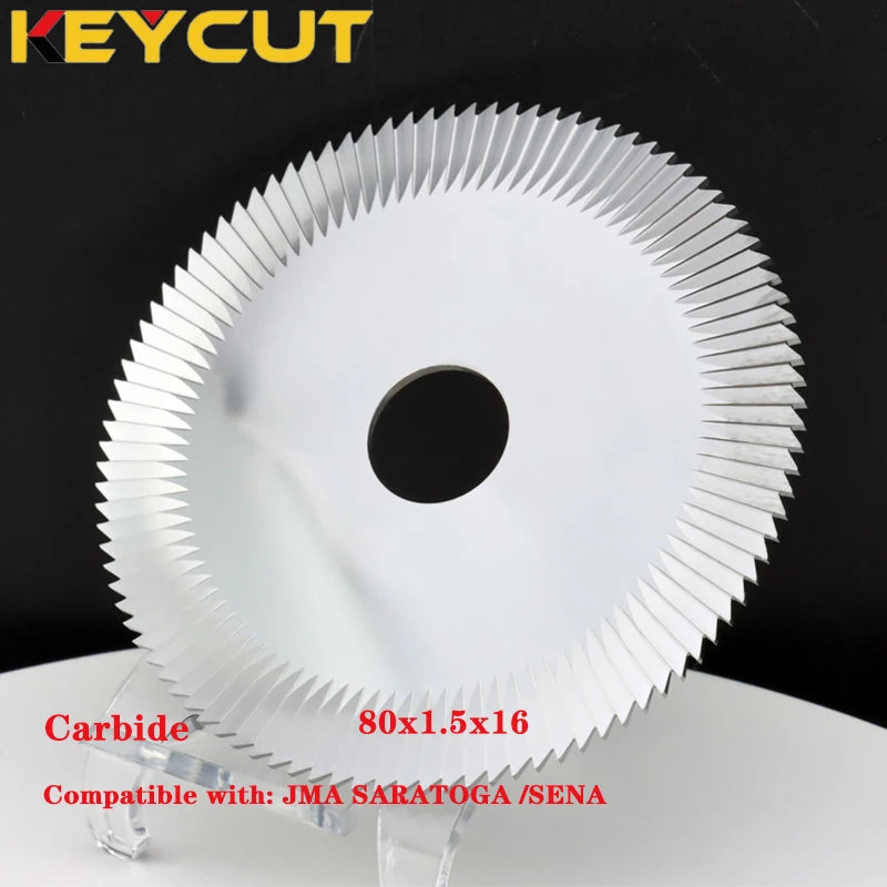 Disc Cutter FP26W Slot Cutter 80x1.5x16 Milling Cutter Compatible with JMA SENA JMA SARATOGA Key Machines