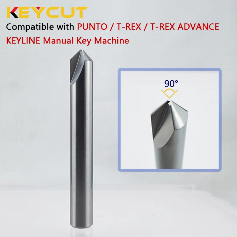 Replacement Keyline Milling Cutter HB001 B001 Compatible with Keyline 303/304/305/PUNTO/T-REX Key Machine for KABA CISA Key