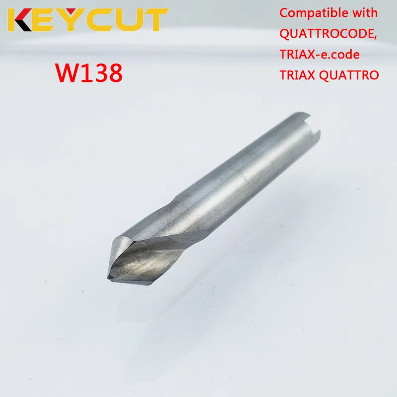 TRIAX Cutter W138 Milling Cutter Compatible with TRIAX QUATTROCODE TRIAX-e.code TRIAX QUATTRO Key Machines