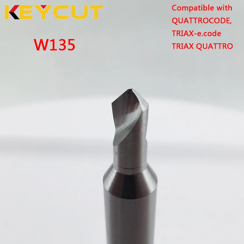 TRIAX Cutter W135 Milling Cutter Compatible with TRIAX QUATTROCODE TRIAX-e.code TRIAX QUATTRO Key Machines