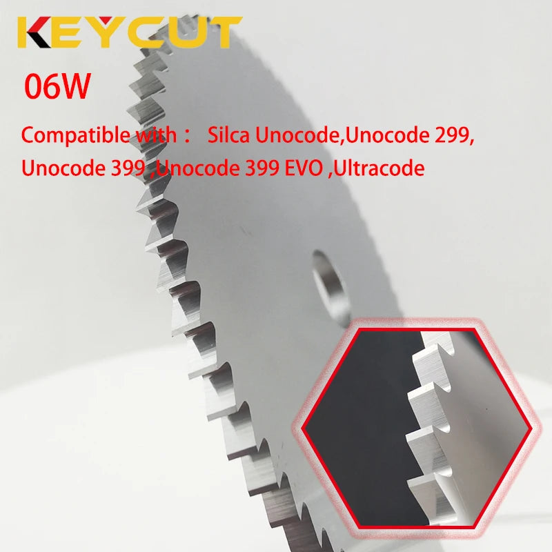 SILCA UNOCODE Cutter 06W For Tibbe Keys FO21P Abloy Keys AY1 AY2 AY3 AY13 Fits Silca Unocode Aftermarket Locksmith Tools