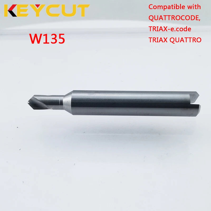 TRIAX Cutter W135 Milling Cutter Compatible with TRIAX QUATTROCODE TRIAX-e.code TRIAX QUATTRO Key Machines