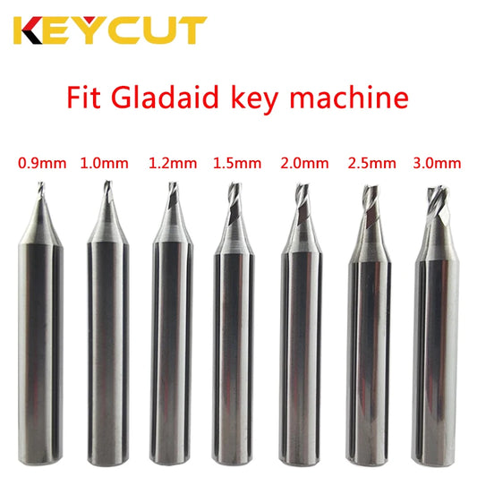 Gladaid Key Machine Cutter 1.0mm 1.2mm 1.5mm 2.0mm 2.5mm 3.0mm Laser Cutter Compatible with All Manual Key Duplicating Machine