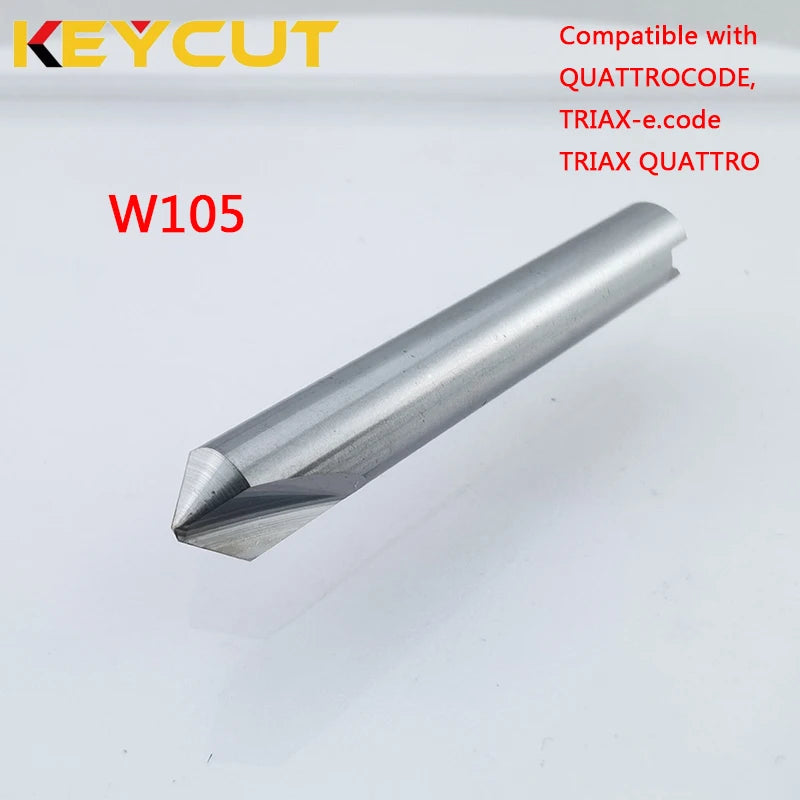 TRIAX PRO Cutter W105 TRIAX-E.CODE Cutter W105 QUATTROCODE Cutter W105 Aftermarket Fits ABUS CISA KABA Key Blanks