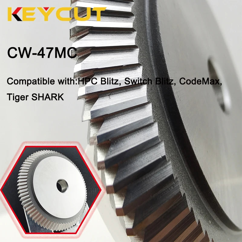 CW-47MC HSS Cutter Fits HPC Machines for 87° Japanese and Korean Automotive Cylinder