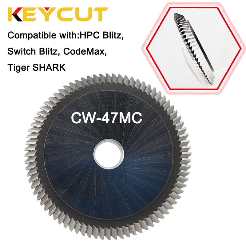 CW-47MC HSS Cutter Fits HPC Machines for 87° Japanese and Korean Automotive Cylinder